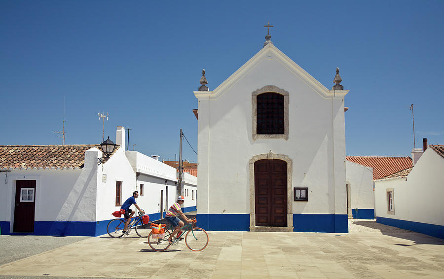 Cycling In Portuguese Village Photograph by Enrique Díaz / 7cero