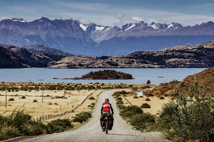 Cycling the Chilean Patagonia Photograph by Kamran Ali
