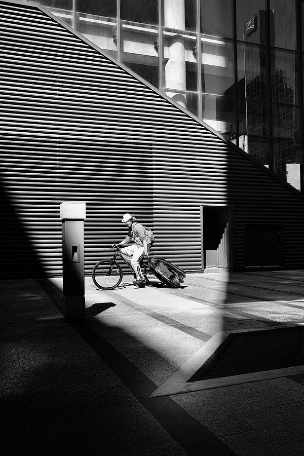 Cyclist Photograph - Cyclist by Maksim Sokolov