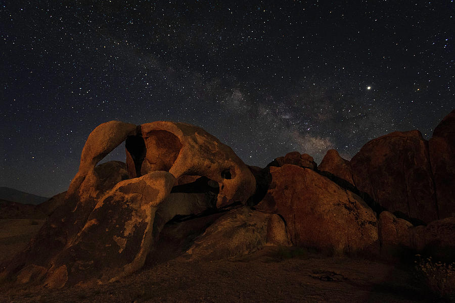 Desert Arches and Milky Way Photograph by Scott Cunningham