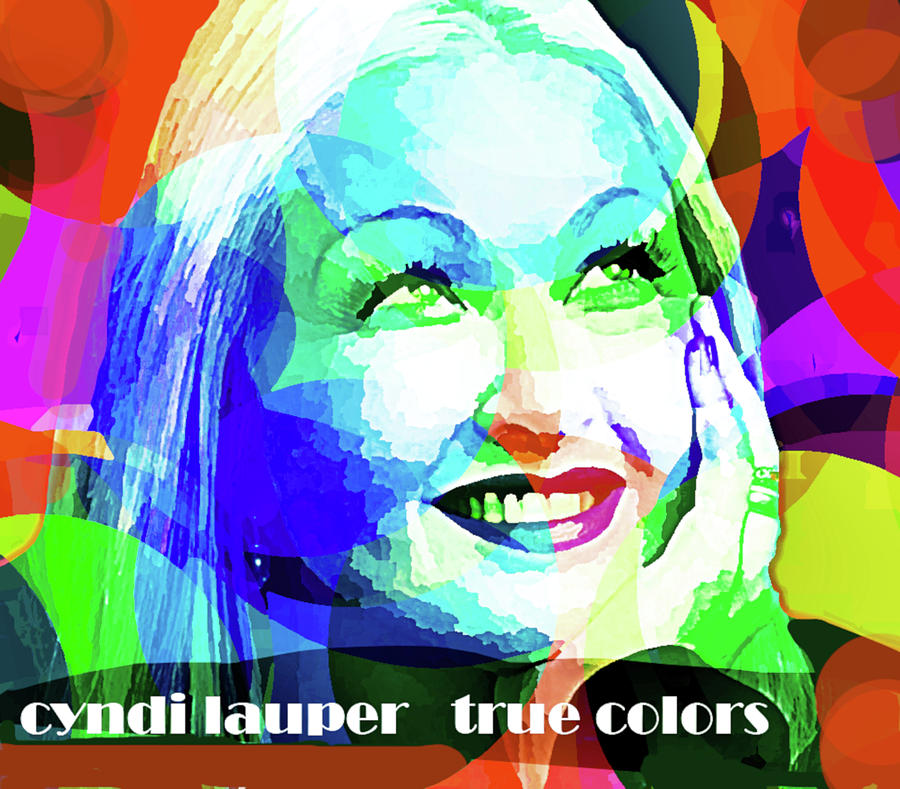 Cyndi Lauper 1986 by Enki Art Cyndi Lauper 1986 by Enki Art