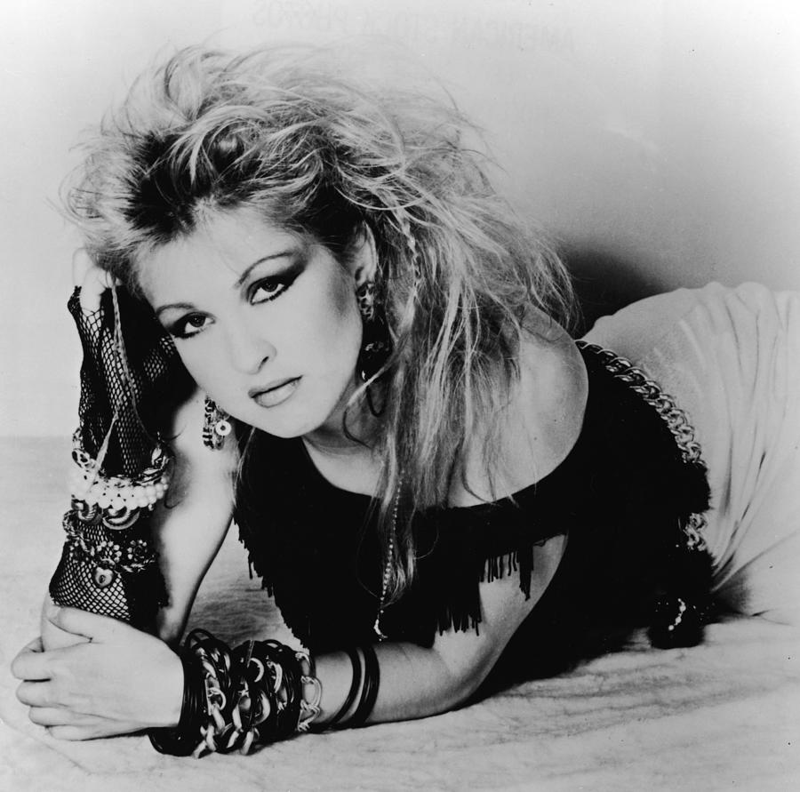Cyndi Lauper. is a photograph by American Stock Archive which was uploaded ...