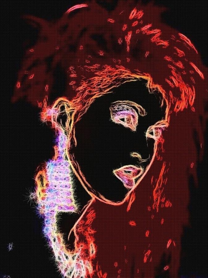 Cyndi Lauper Digital Art by Jayime Jean
