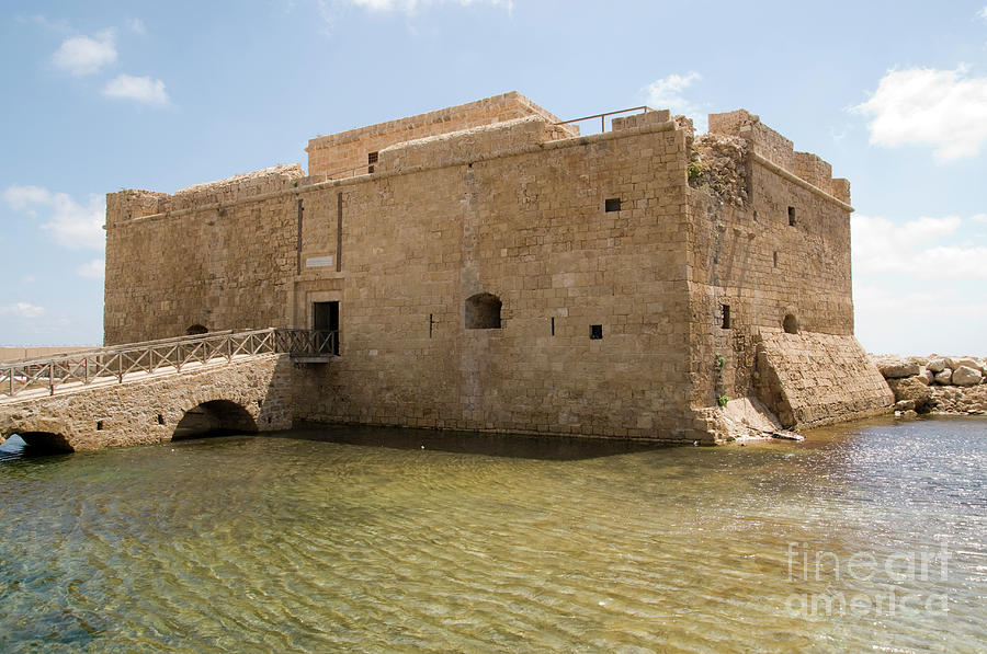 Cyprus, Paphos castle e1 Photograph by Ilan Rosen - Fine Art America