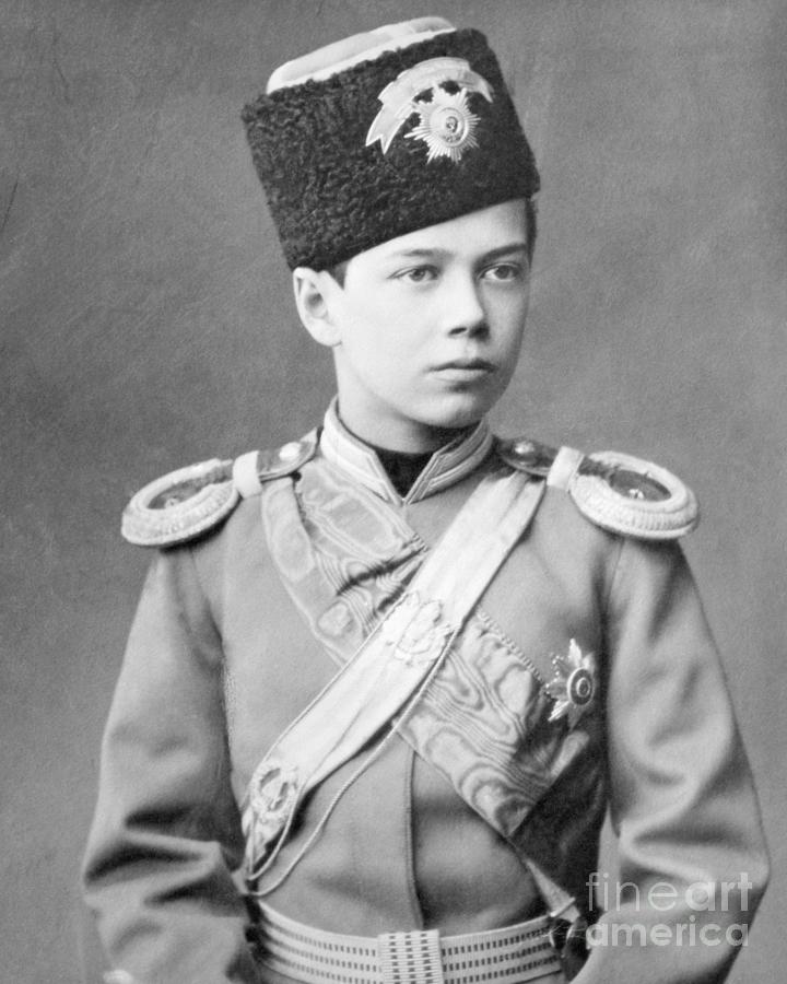 Czar Nicholas As A Boy Photograph by Bettmann Pixels