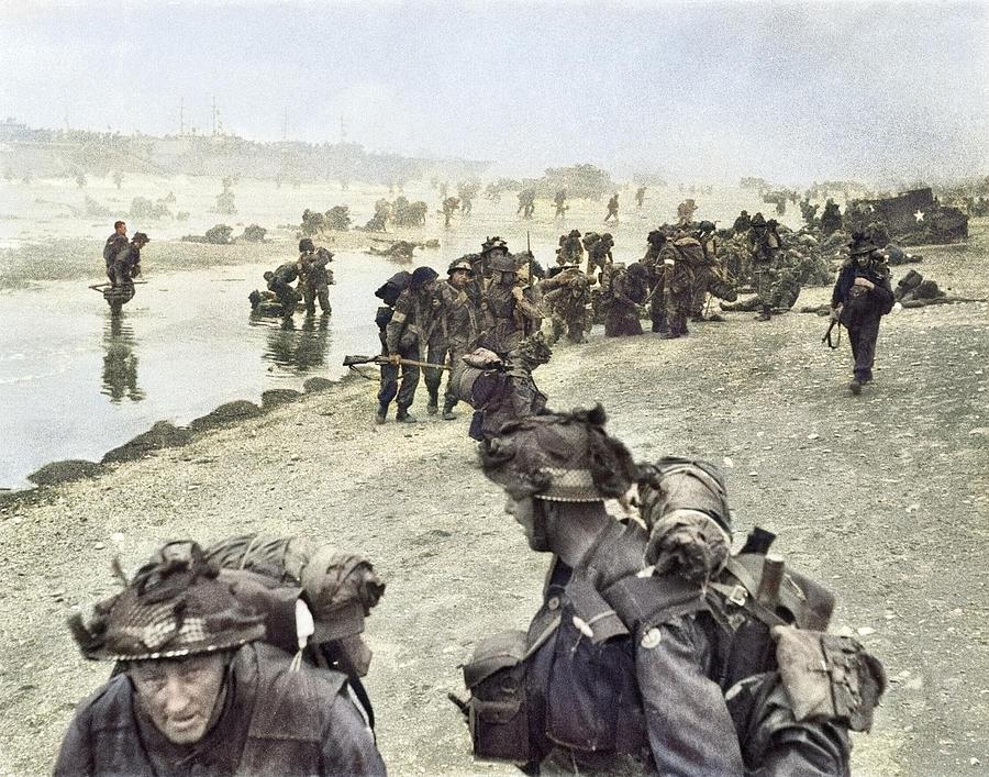 D-day - British Forces During The Invasion Of Normandy 6 June 1944 3 ...