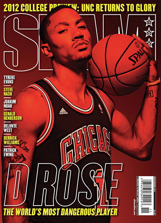 D Rose: The Worlds Most Dangerous Player SLAM Cover Photograph by Atiba Jefferson