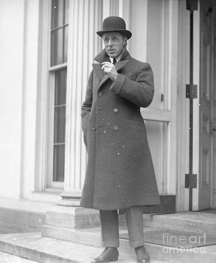 D W Griffith At The White House Photograph by Bettmann