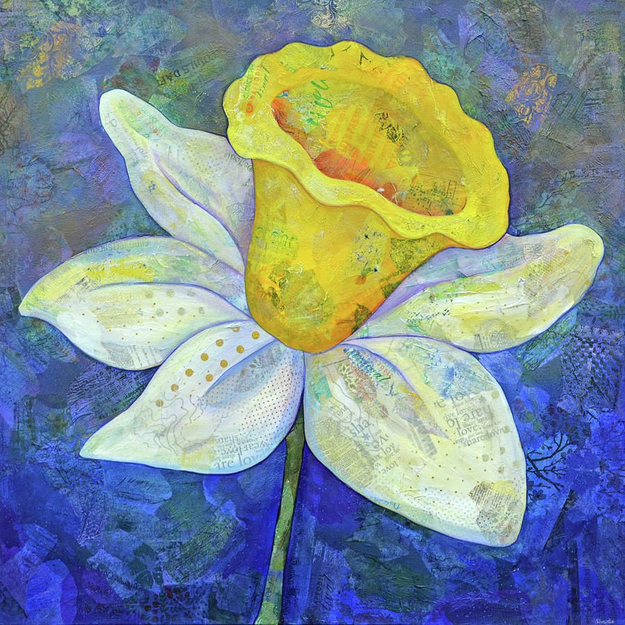 Rose Painting - Daffodil Festival II by Shadia Derbyshire