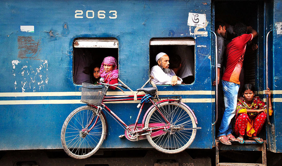 Train Photograph - Daily Life by Md Mahabub Hossain Khan