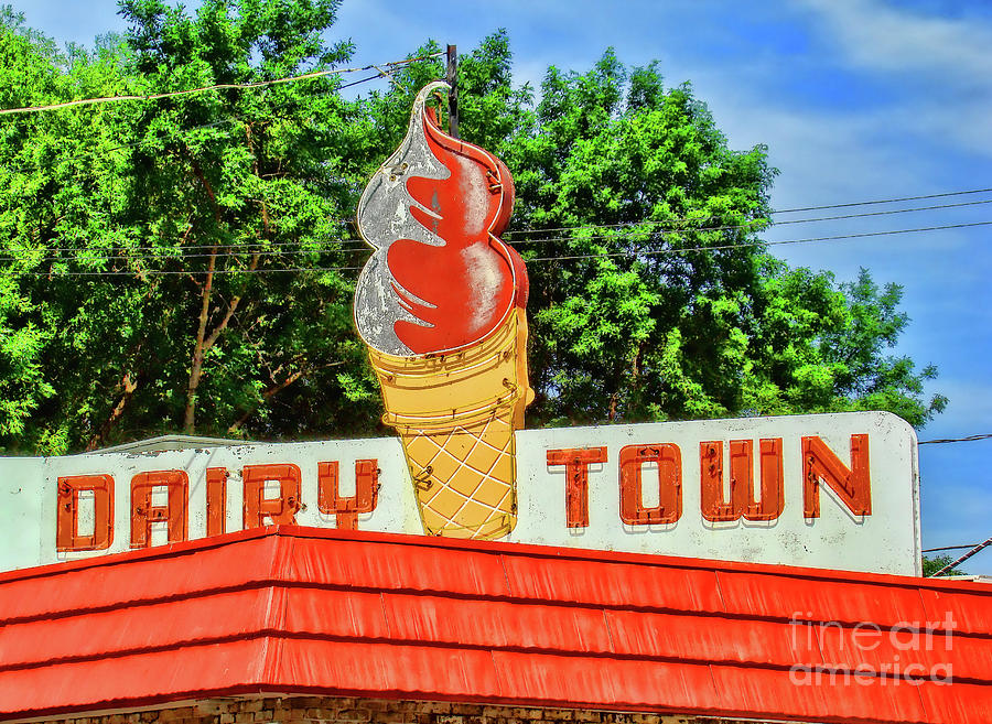 Dairy Town Photograph by Lenore Locken