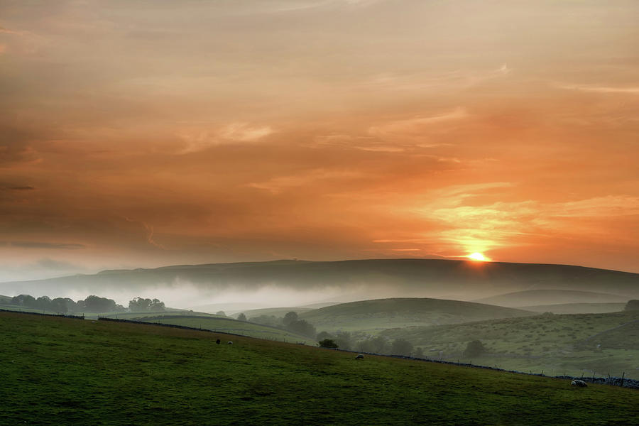 Dales Sunrise Photograph by Alexander W Helin