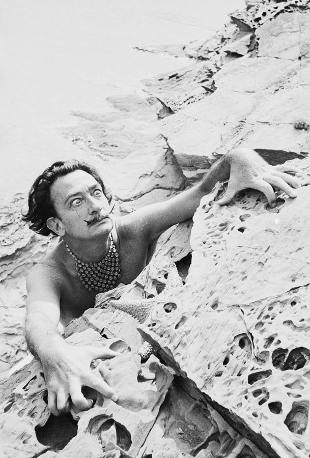 Dali On The Beach Photograph by Charles Hewitt