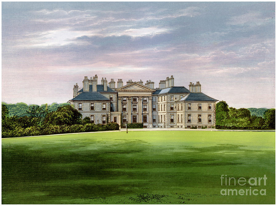 Dalkeith Palace, Edinburgh, Scotland Drawing by Print Collector