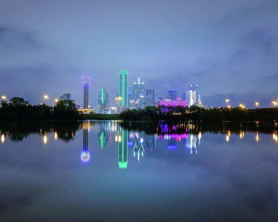 Dallas Cityscape Reflection by Robert Bellomy Dallas Cityscape Reflection by Robert Bellomy