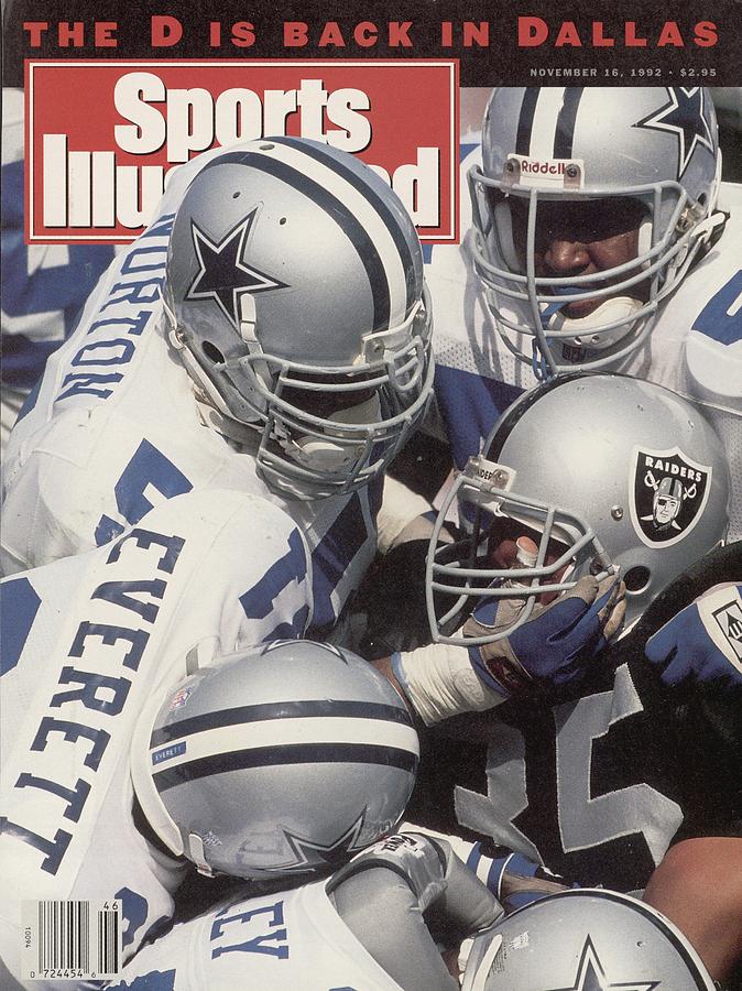 Dallas Cowboys Ken Norton Jr And Thomas Everett Sports Illustrated Cover Photograph by Sports Illustrated