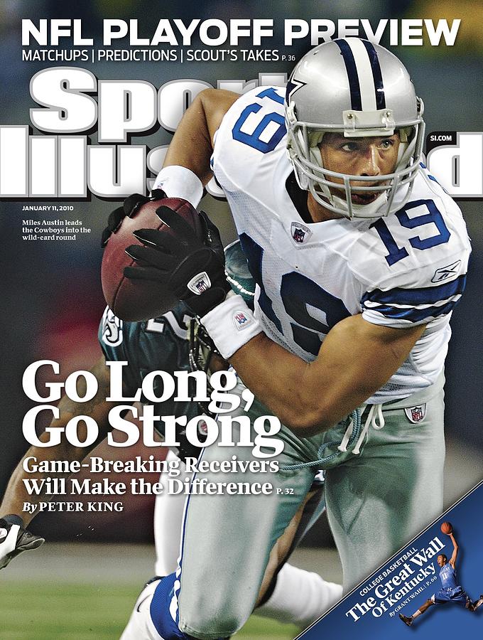 Dallas Cowboys Miles Austin... Sports Illustrated Cover Photograph by Sports Illustrated