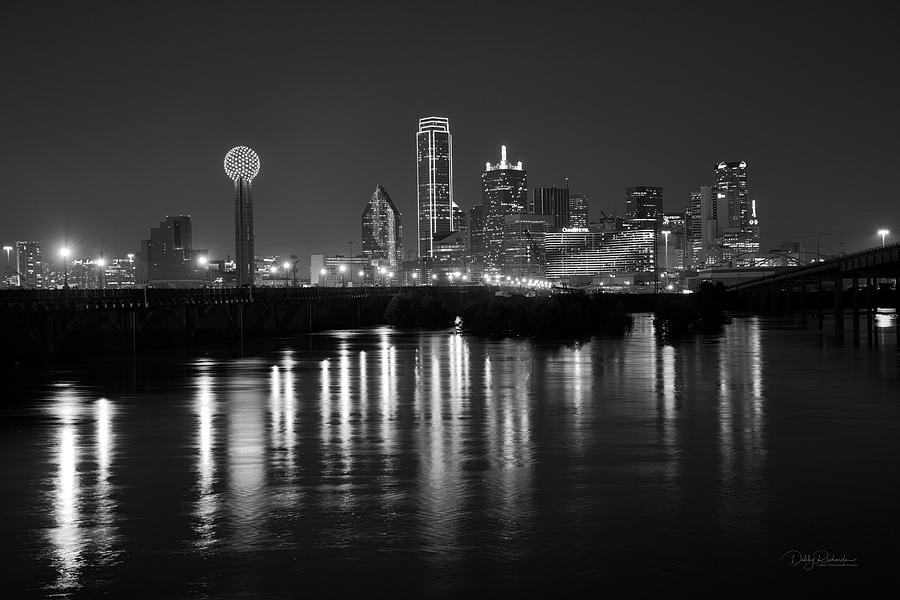 Dallas Monochrome Photograph by Debby Richards