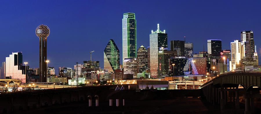 Dallas Pano Skyline 041719 by Rospotte Photography Dallas Pano Skyline 041719 by Rospotte Photography