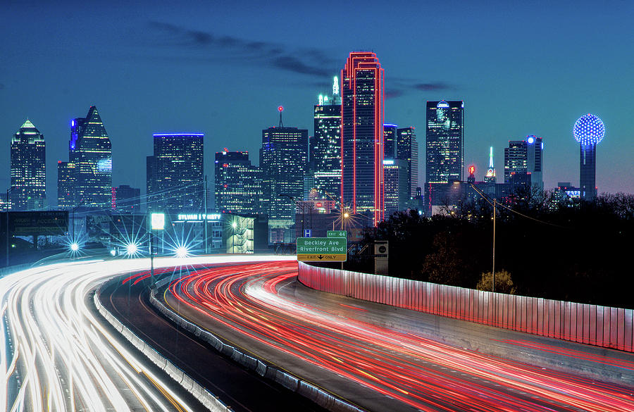 Dallas Cowboys Star Skyline T-Shirt by Rospotte Photography - Fine Art  America