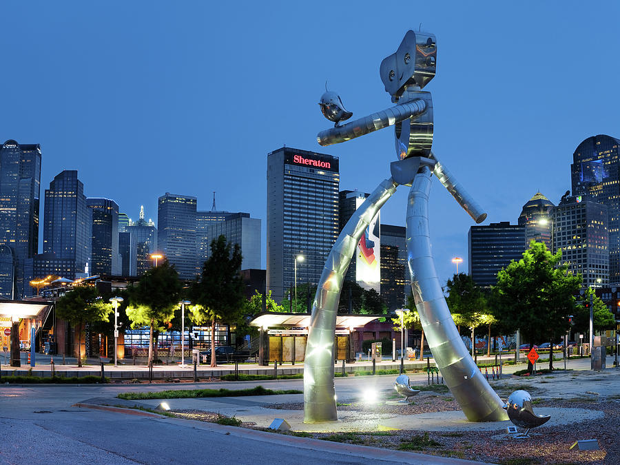 Dallas Skyline Walking Tall 070119 by Rospotte Photography Dallas Skyline Walking Tall 070119 by Rospotte Photography