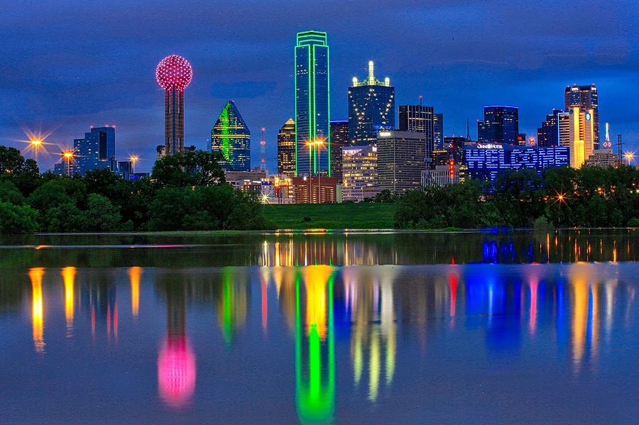 Dallas Welcome Photograph by John Babis - Fine Art America