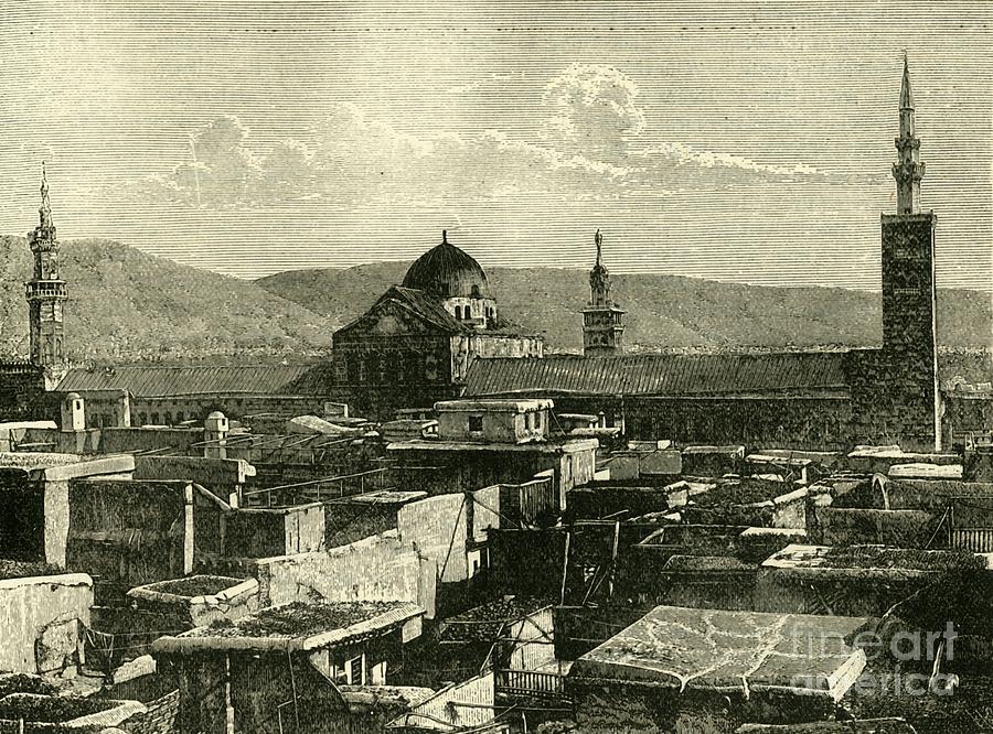 Damascus Drawing by Print Collector