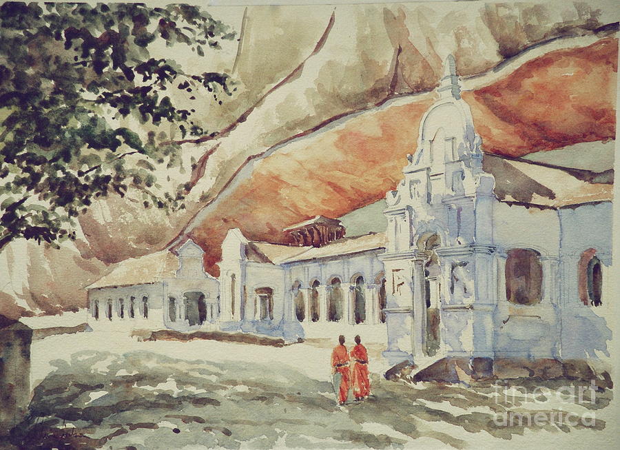 Dambulla Painting by Clive Wilson - Fine Art America