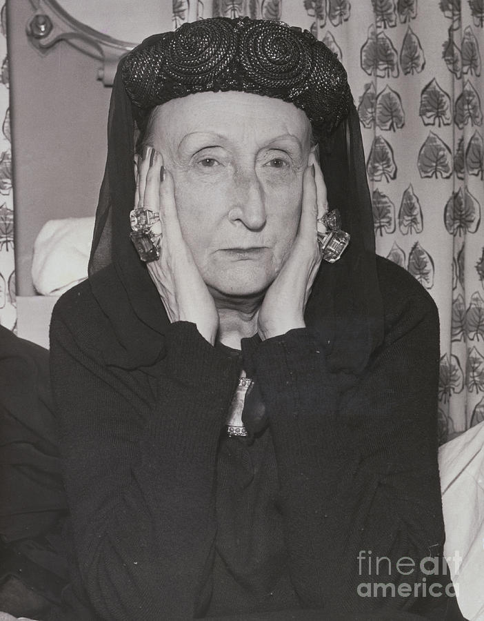 Dame Edith Sitwell Photograph by Bettmann