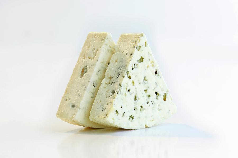Danablu blue Cheese From Denmark Photograph by Jalag / Michael Bernhardi