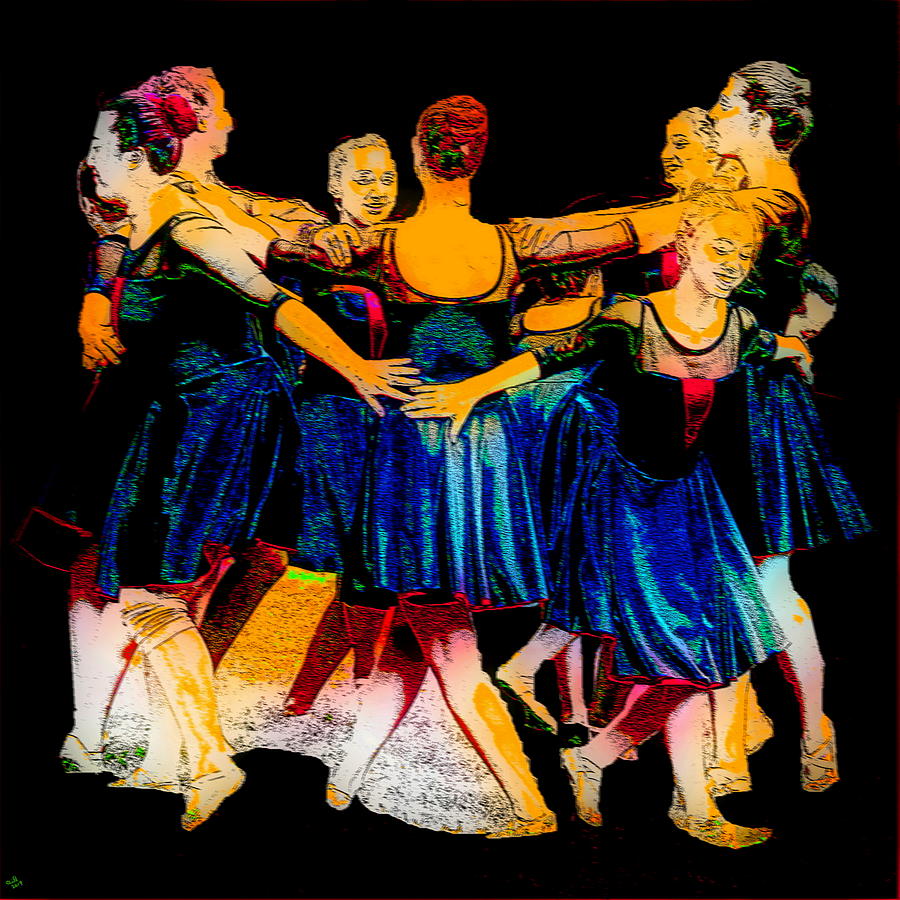 Dance Digital Art by Cliff Wilson