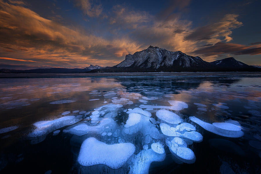 Dance Clouds With Frozen Bubbles Photograph by April Xie Dance Clouds With Frozen Bubbles Photograph by April Xie
