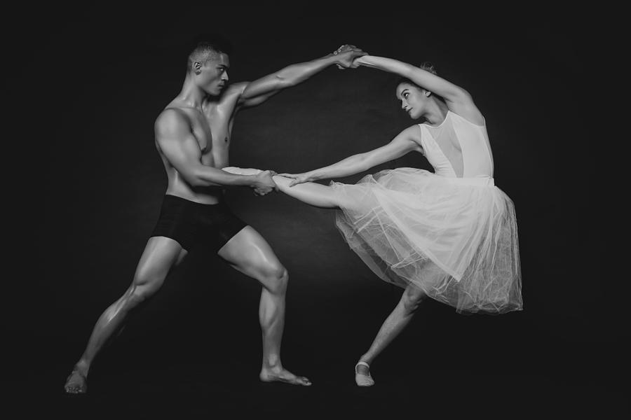 Dance Duet (1) Photograph by James Yang