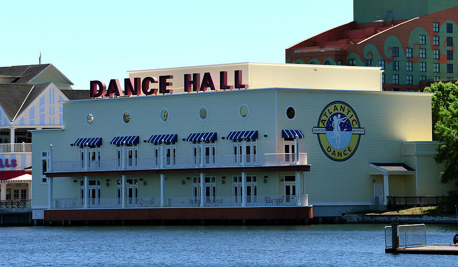Dance Hall Disneys Boardwalk Resort Photograph by David Lee Thompson