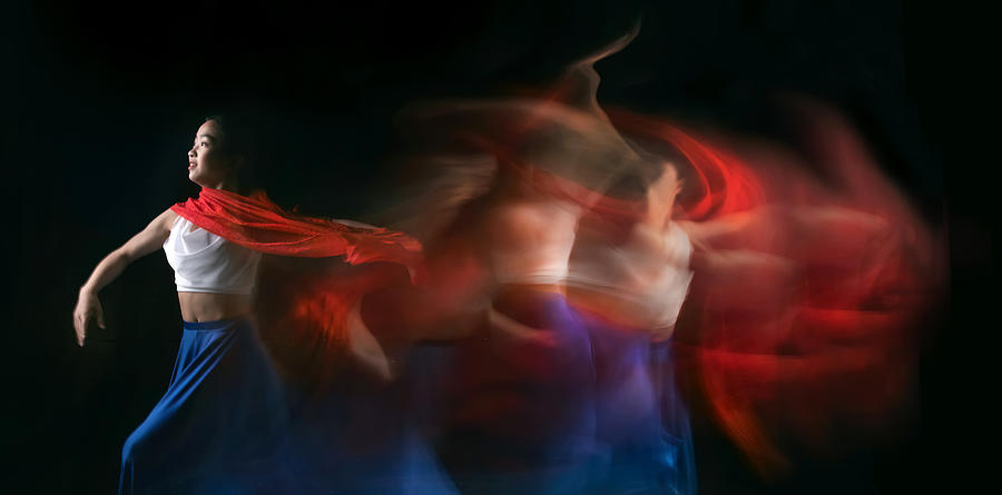 Dance Photograph - Dance In Slow Motion by Catherine W.