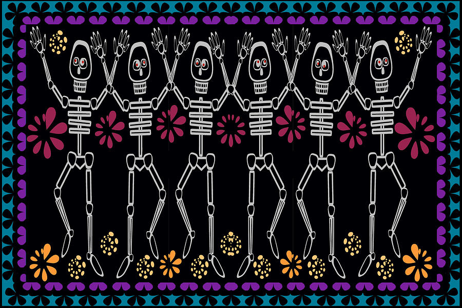 Dance Of The Dead Digital Art By Karen Lincoln