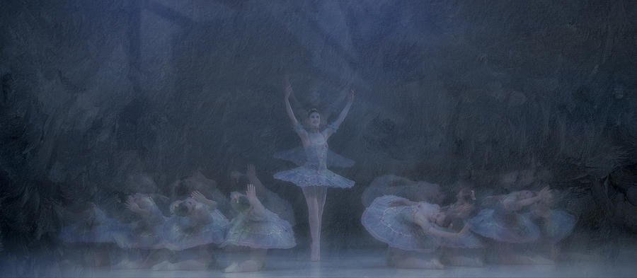 Fantasy Photograph - Dance Of The Snowflakes by Peet Van Den Berg