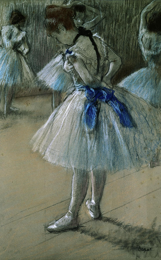 Dancer By Degas Painting by Artist - Edgar Degas Dancer By Degas Painting by Artist - Edgar Degas