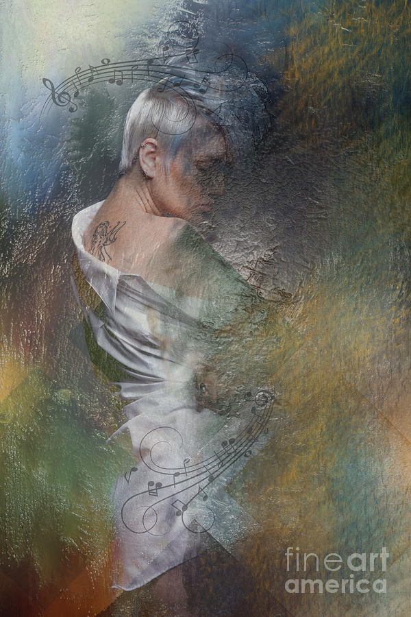Dancer Digital Art by Deb Nakano