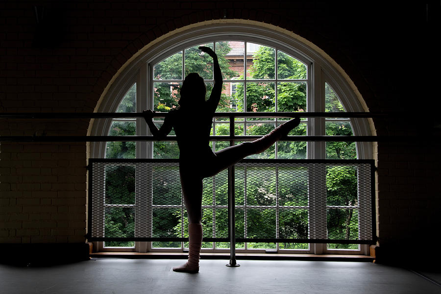 Dancer in studio Photograph by Dan Friend