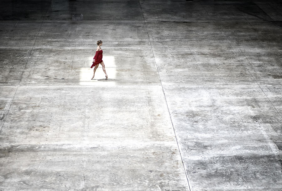 London Photograph - Dancer In Tate by Michael Groenewald