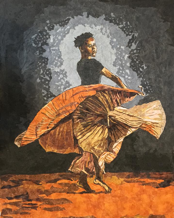 Dancer  Painting by Mihira Karra