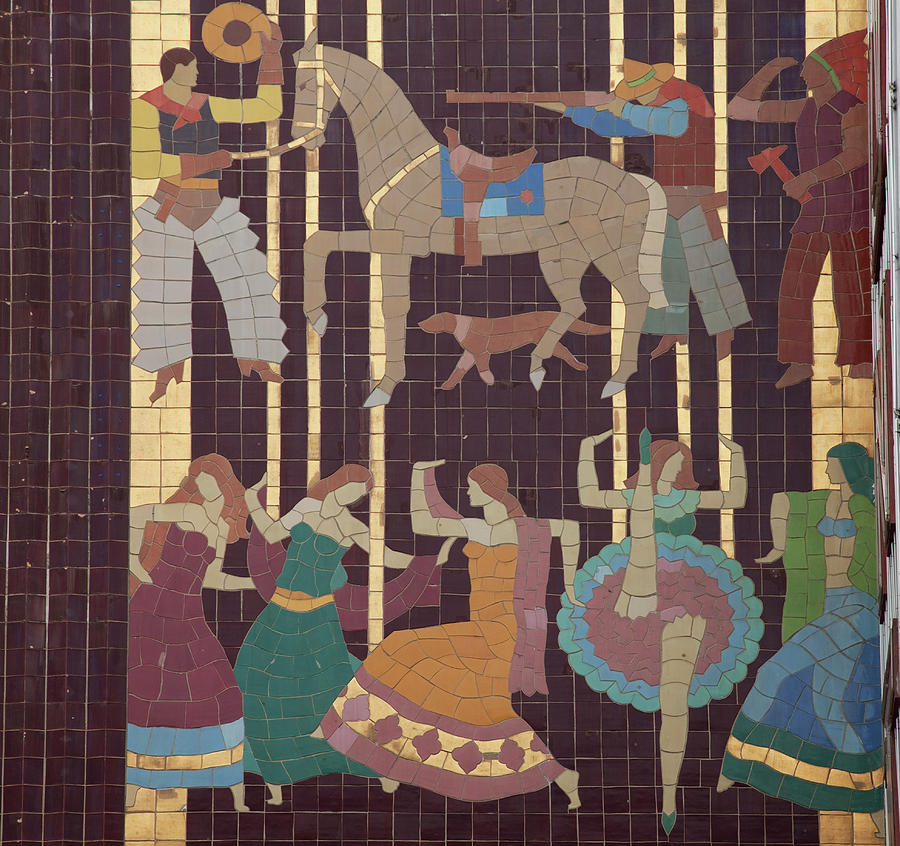 Dancers & Cowboys Painting by Carol Highsmith