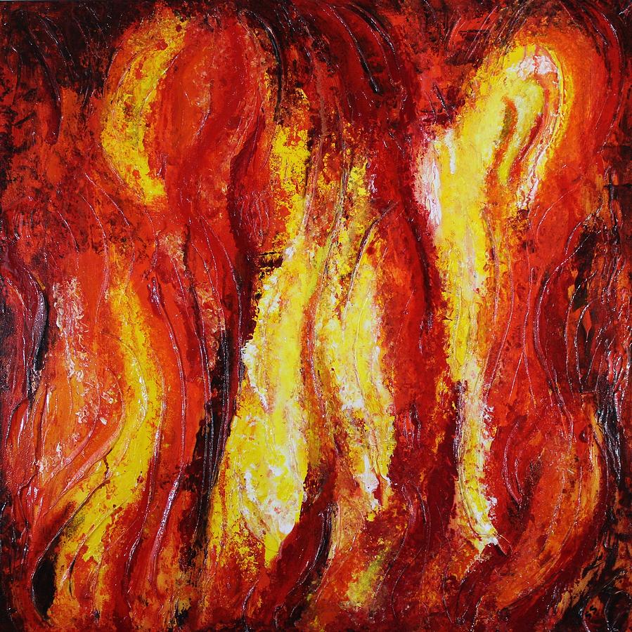 flame painter art