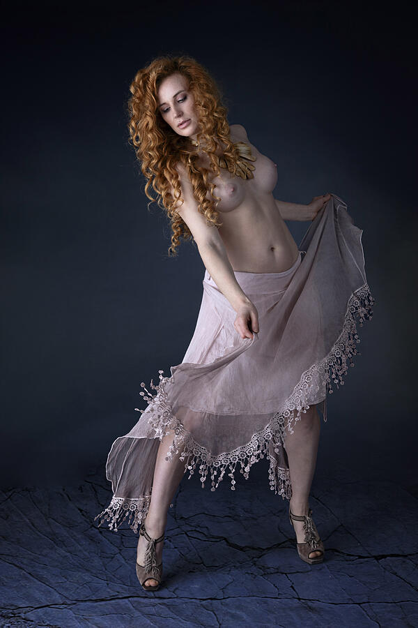 Dancing Redhead Photograph by Jan Slotboom