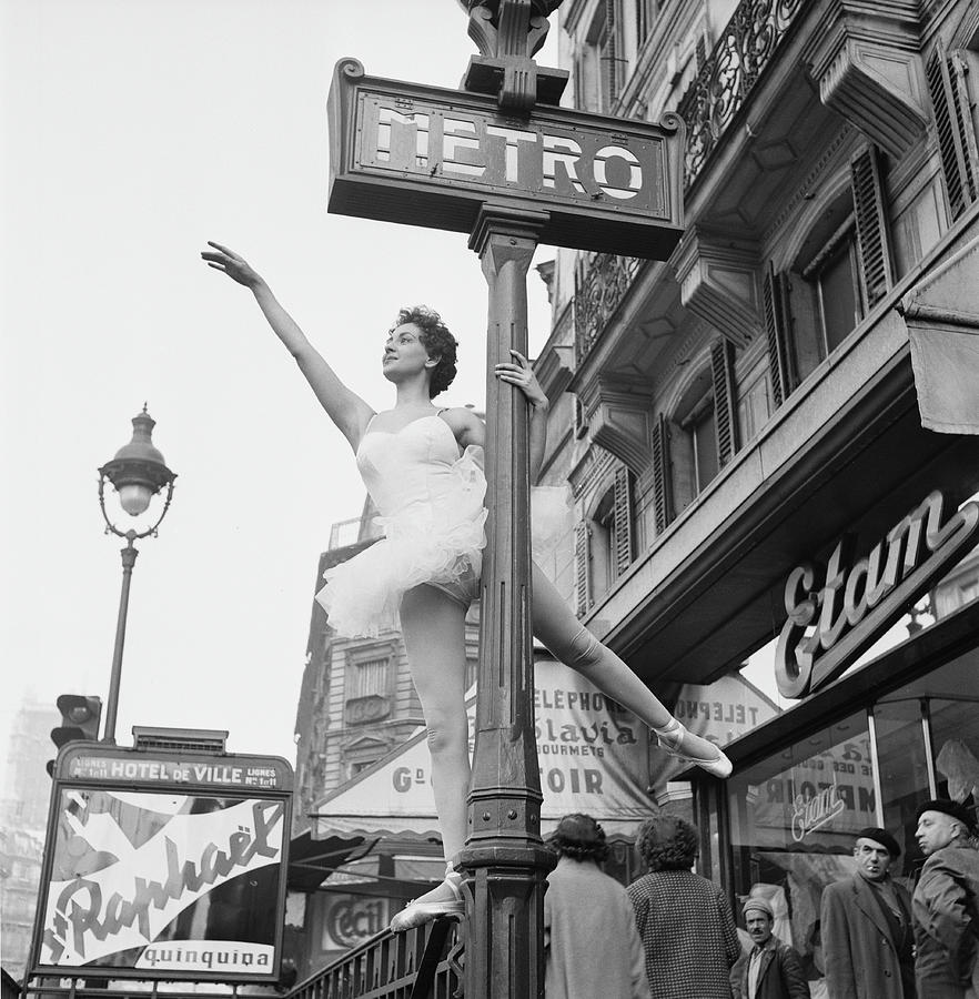 Dancing Through Paris Photograph by Serge Berton