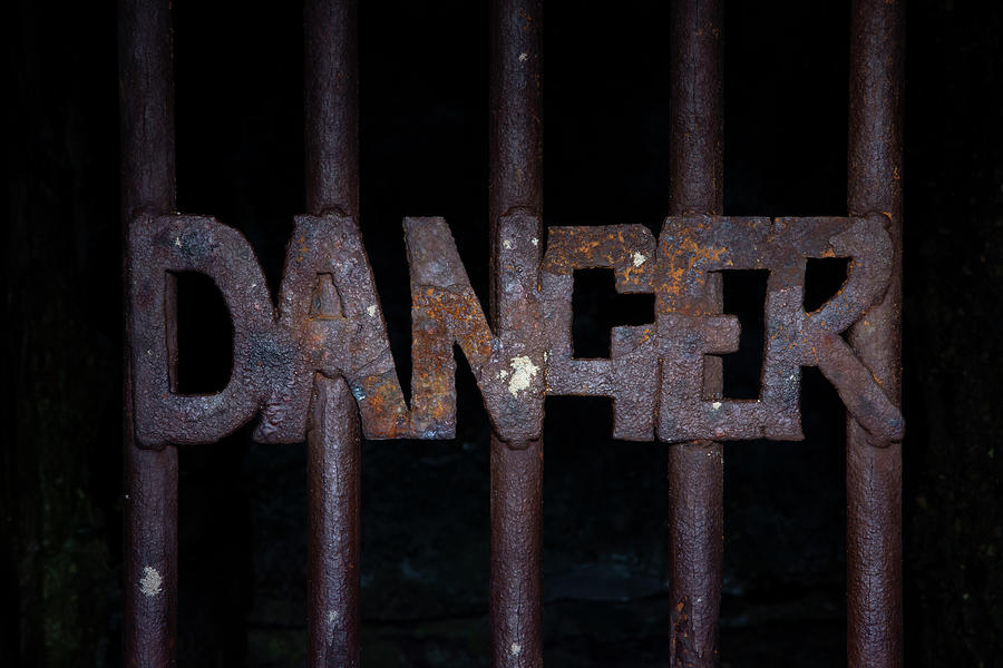 Danger 2 Photograph by Steev Stamford