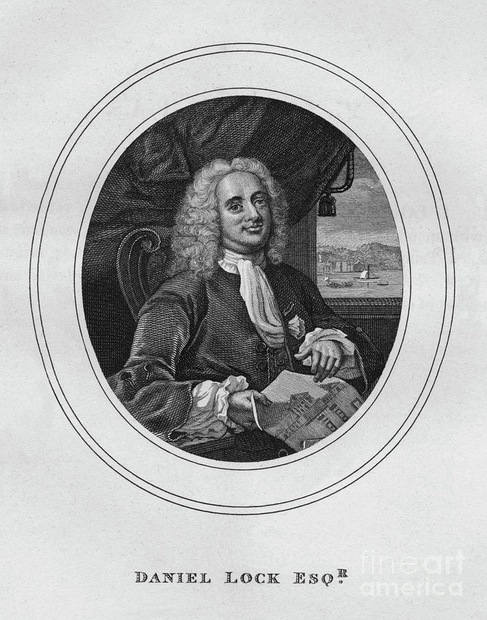 Daniel Lock Drawing by Print Collector