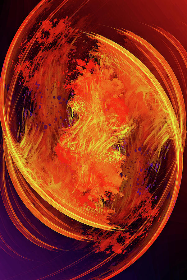 Dantes Inferno Digital Art by Skip Hunt