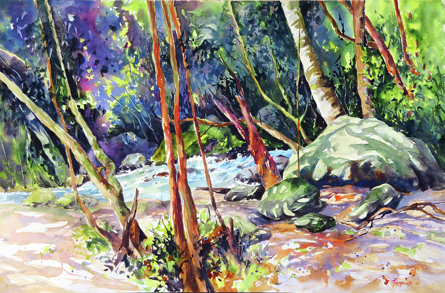Dappled Glory Painting By Rae Andrews Pixels
